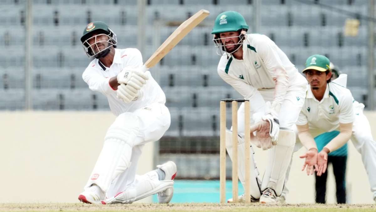 Ntuli and Mondol clash in heated scuffle in Bangladesh vs SA Emerging Test