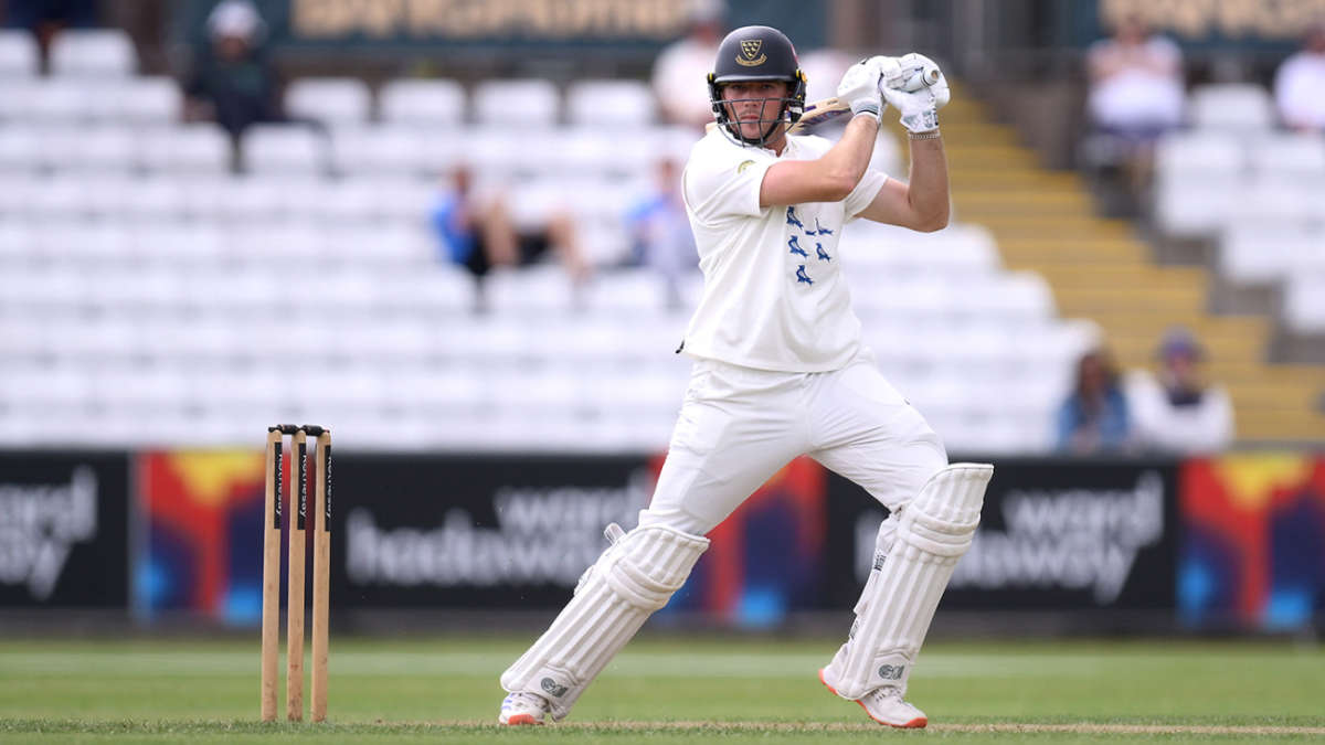 James Coles puts Sussex on front foot with unbeaten hundred