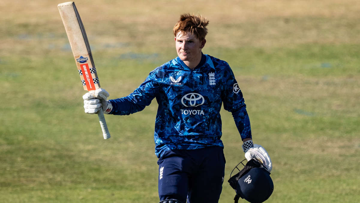 Thomas Rew's blistering century helps England U19s level series with India