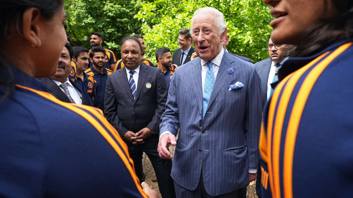 Tour blog - When King Charles III met Team India