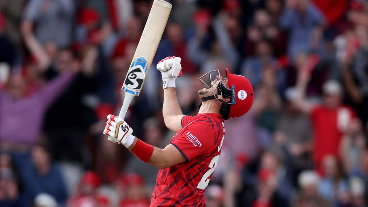 Liam Livingstone 85* muscles Lancashire past Kent
