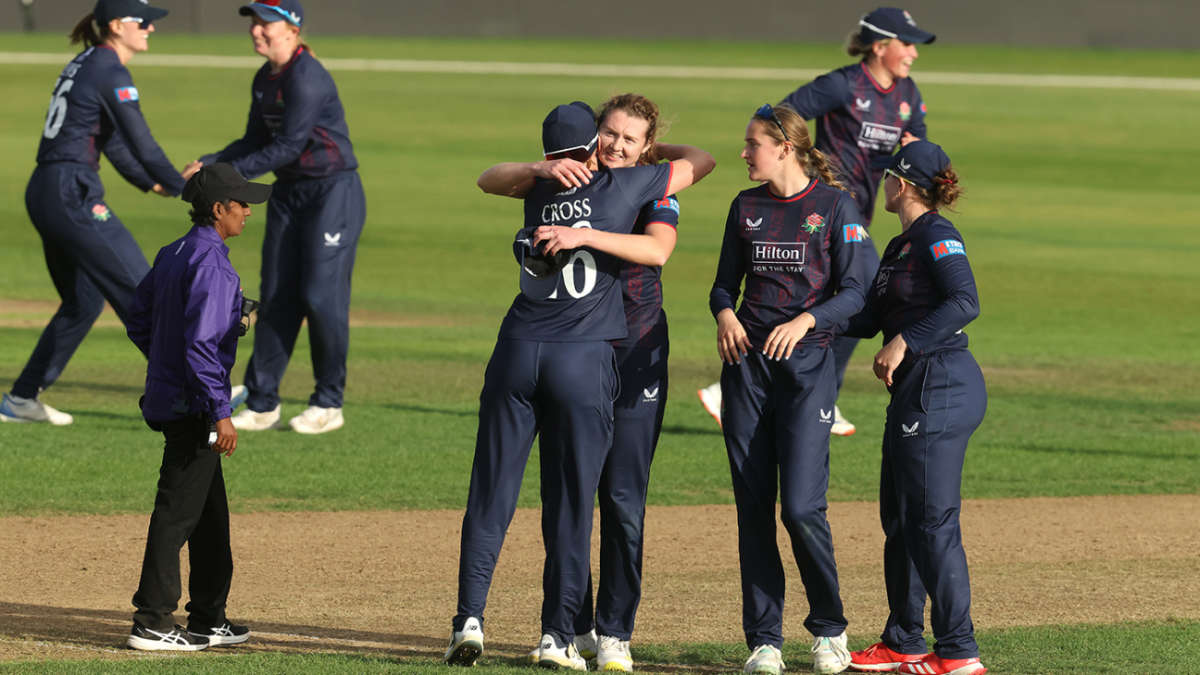 Lancashire book One-Day Cup final berth despite Kathryn Bryce century 