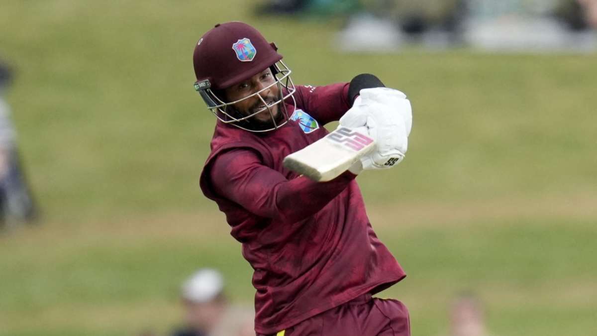 Hope hundred leads one-man West Indies charge to 247