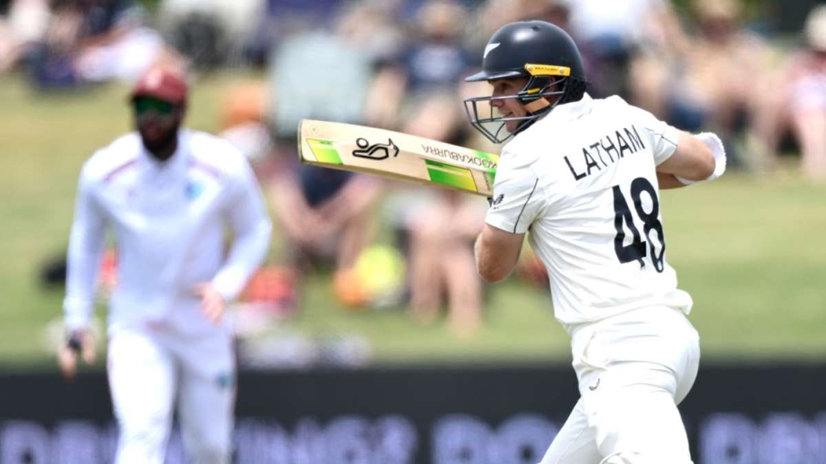 Live - Latham and Conway dull the WI new-ball threat