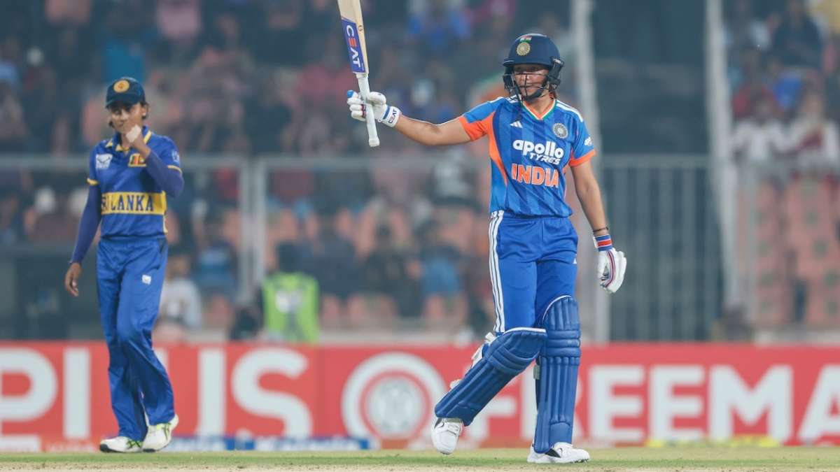 Live - Harmanpreet fifty and Arundhati cameo give India 175