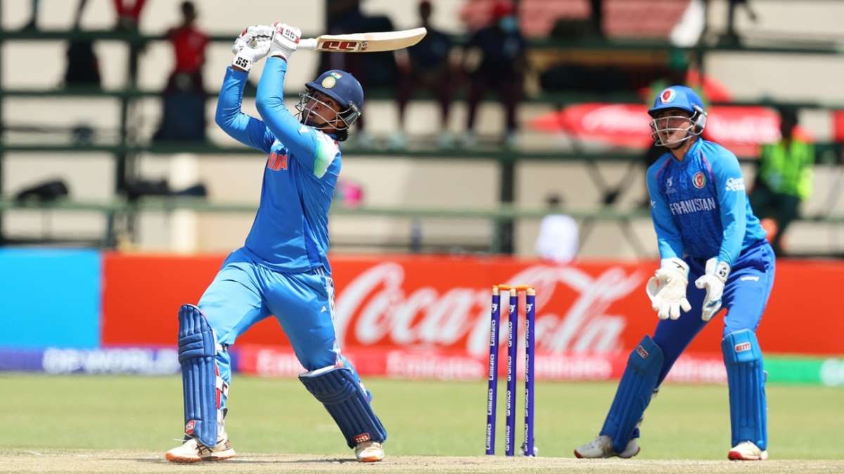 Live - India U-19 build on Sooryavanshi's explosive start