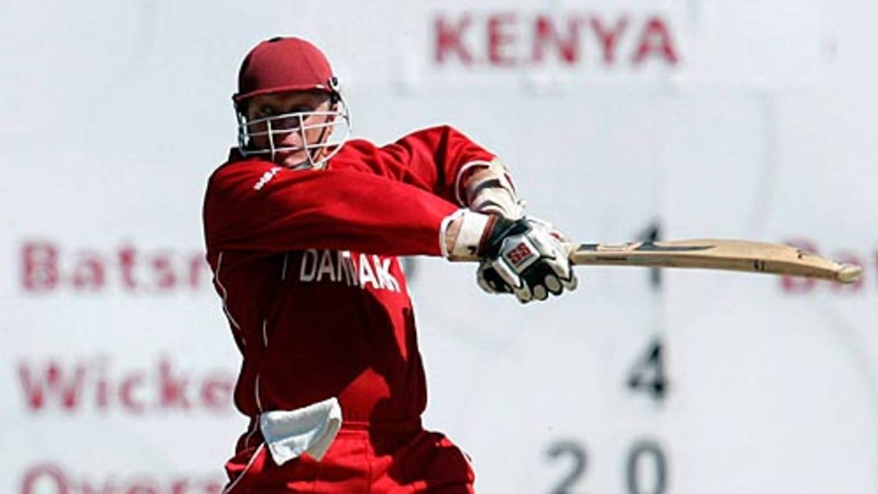 Mickey Lund cuts, Denmark v Kenya, World Cup Qualifiers, Potchefstroom, April 8, 2009