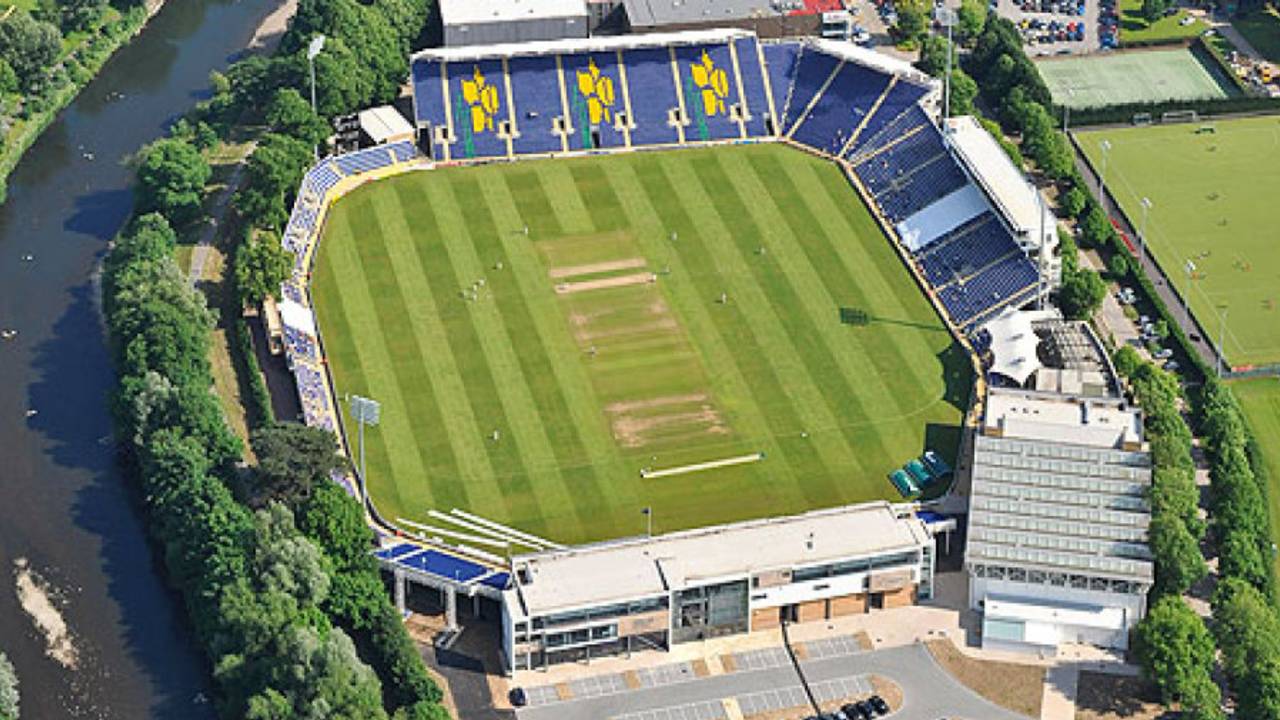 Sophia Gardens aerial view