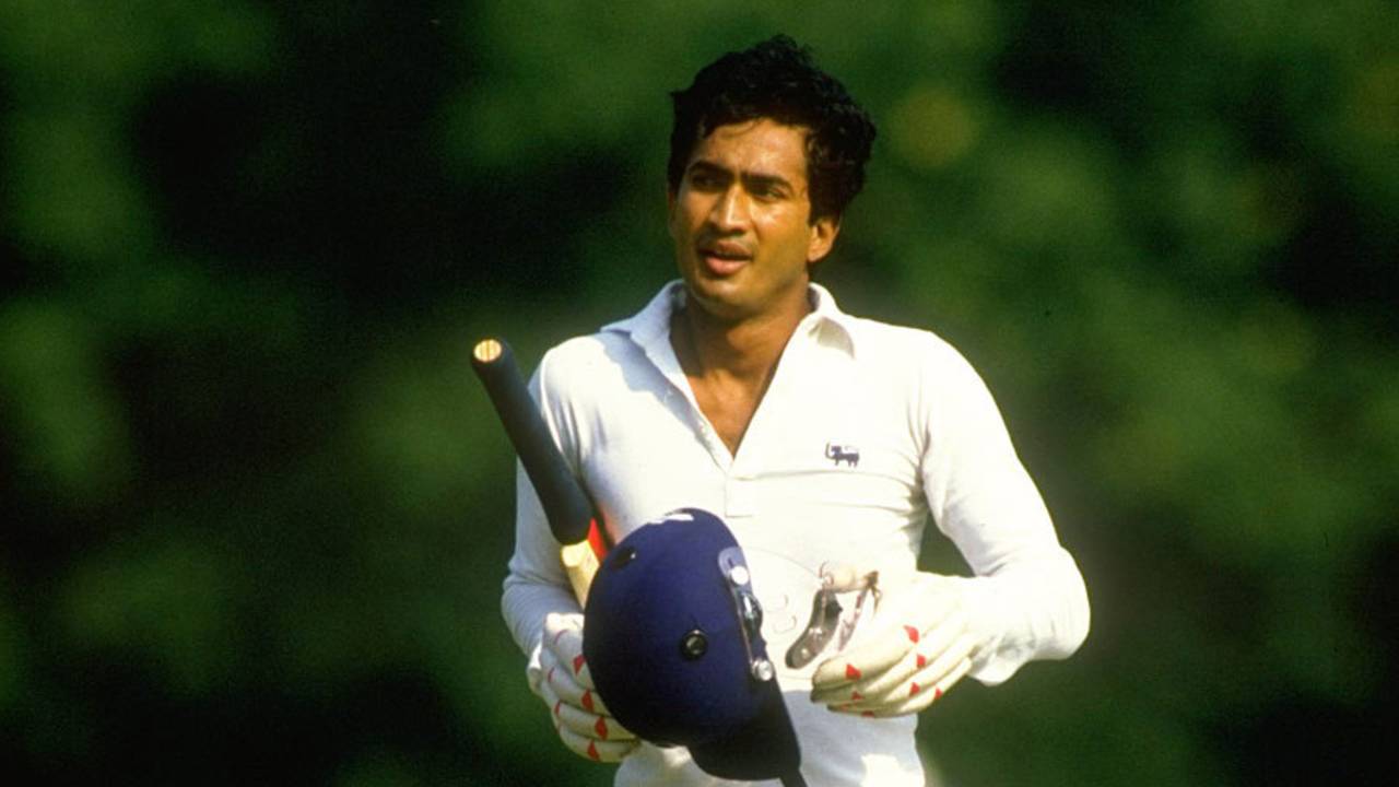 Sidath Wettimuny, who played 58 internationals for Sri Lanka, was coached by Bertie Wijesinghe&nbsp;&nbsp;&bull;&nbsp;&nbsp;Adrian Murrell/Getty Images