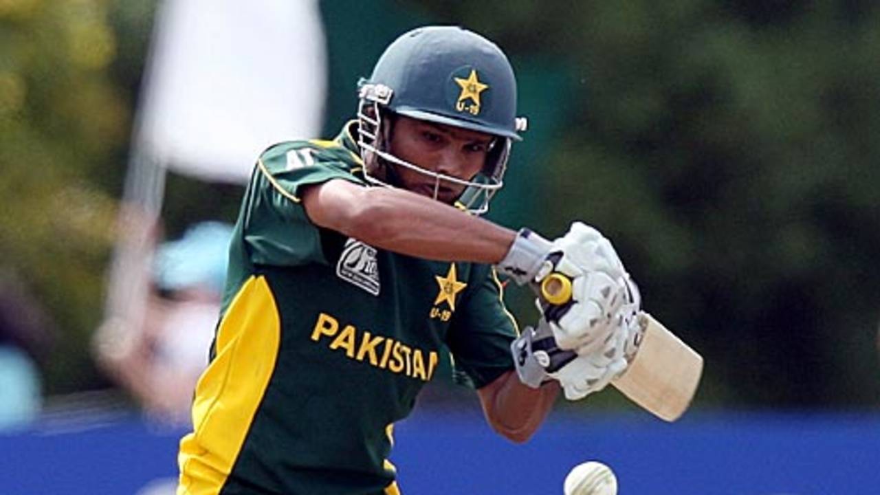 Rameez Aziz managed 23 but fell at a crucial stage, Australia v Pakistan, Under-19 World Cup final, Lincoln, January 30, 2010