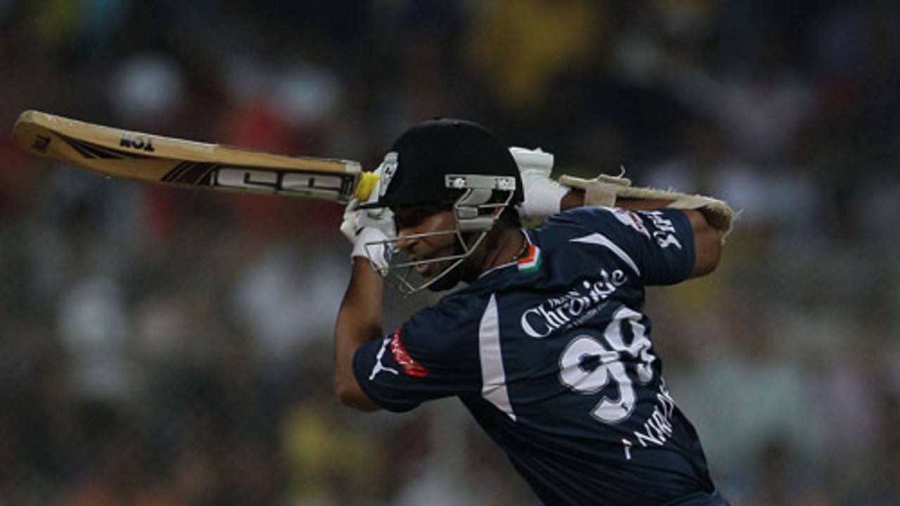 Anirudh Singh made nearly half of Deccan's runs, Deccan Chargers v Royal Challengers Bangalore, IPL, Mumbai, April 24, 2010