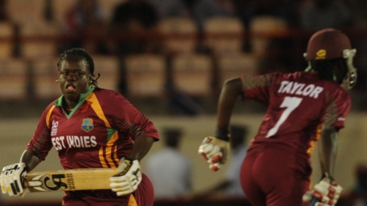 Stafanie Taylor and Cordel Jack put on 41 for the second wicket to keep West Indies in the hunt