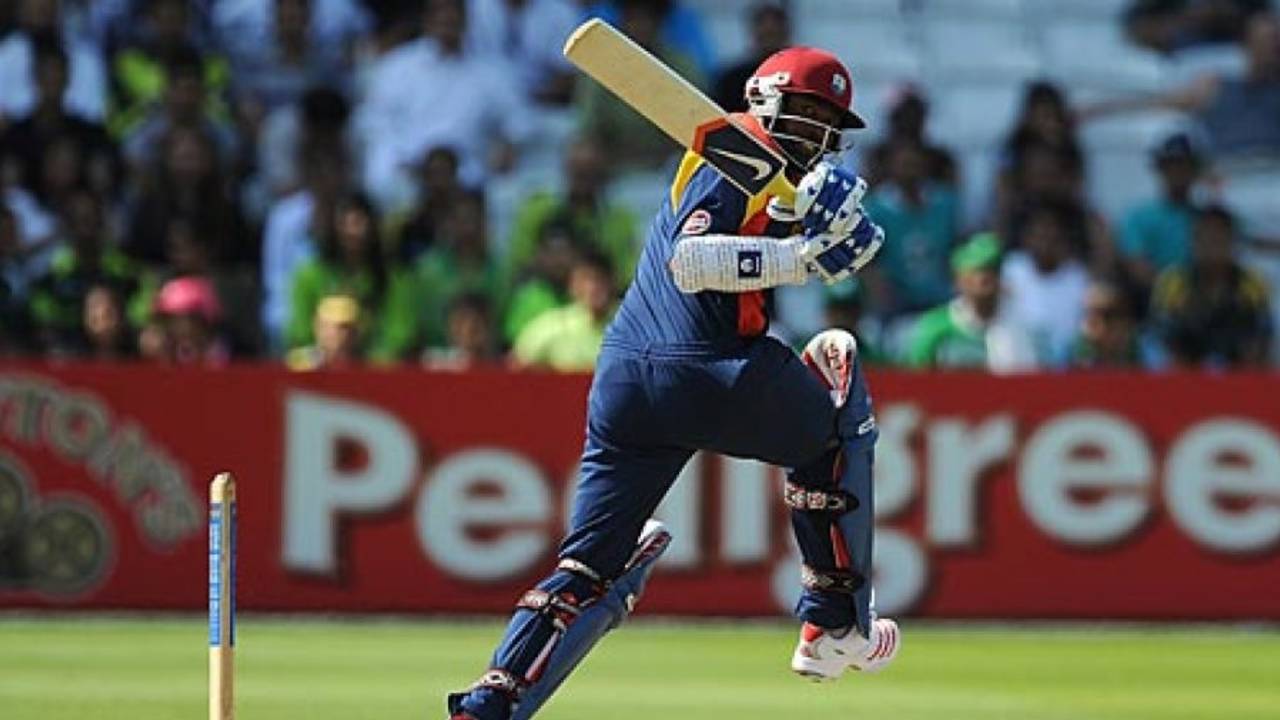 Brian Lara pulls behind square, MCC v Pakistan XI, Twenty20, Lord's, June 27, 2010
