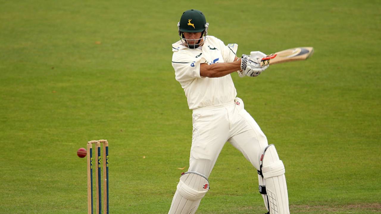 Mark Wagh carried Nottinghamshire into the lead against Yorkshire