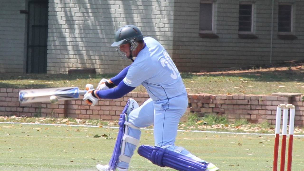 Terry Duffin scored an unbeaten 54, Tuskers v Mountaineers, Bulawayo, September 11, 2010