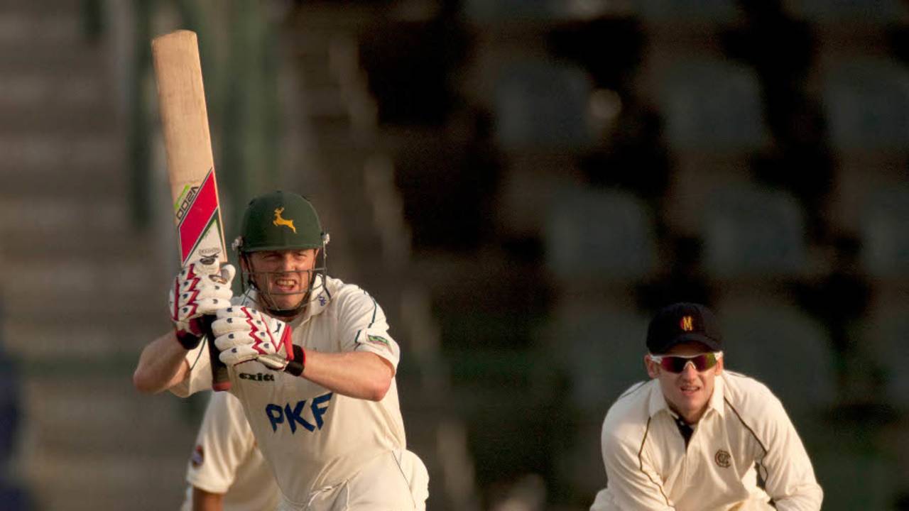 Ali Brown helped give the Nottinghamshire score respectability