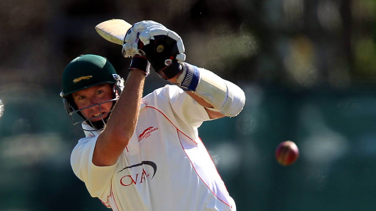 Claude Henderson helped Leicestershire's cause with a battling half-century