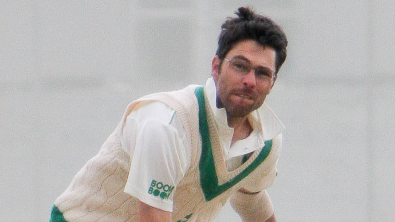 Albert Van Der Merwe finished with eight wickets in the game, Ireland v Canada, Intercontinental Cup, 2nd day, Dublin, September 14, 2011