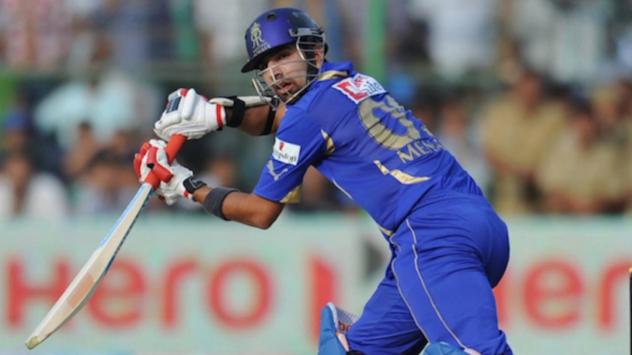 File photo: Ashok Menaria followed up a frugal spell with 42 off 27 balls to anchor Rajasthan's chase&nbsp;&nbsp;&bull;&nbsp;&nbsp;AFP