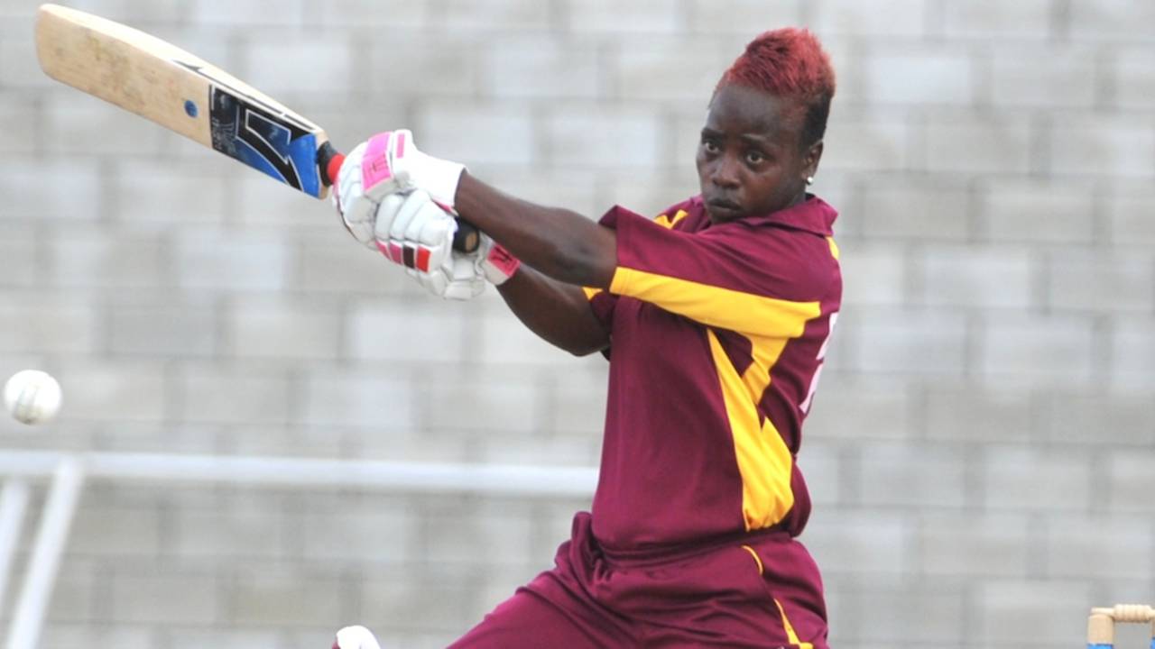 Shanel Daley scored a career best 48, Sri Lanka Women's tour of West Indies, 2012, Barbados, May 1, 2012