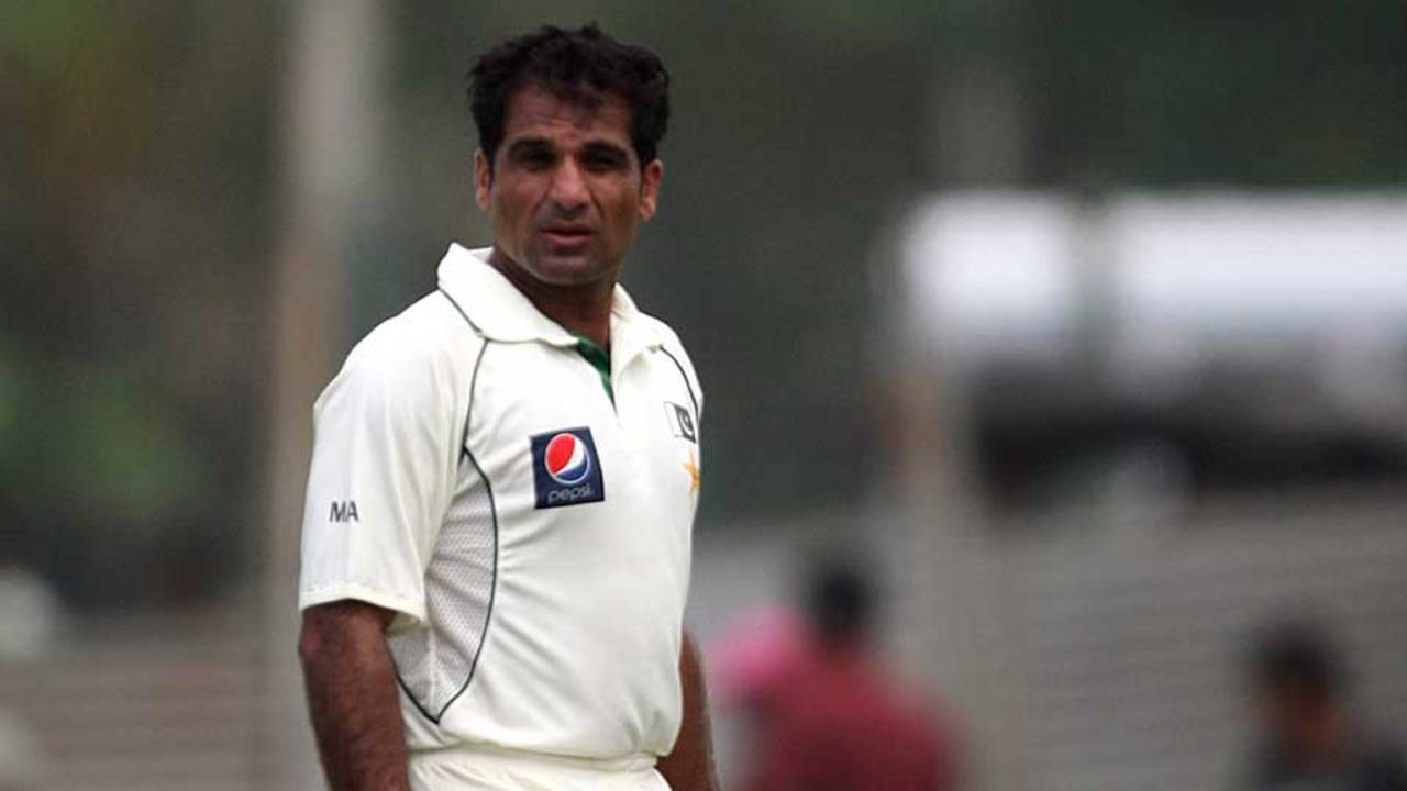 Mohammad Ayub made 25, Sri Lanka v Pakistan, 1st Test, Galle, 3rd day, June 24, 2012