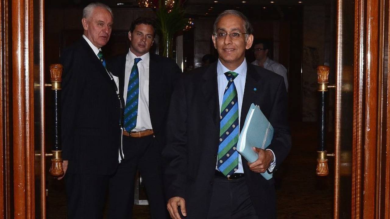 Haroon Lorgat at the ICC annual conference&nbsp;&nbsp;&bull;&nbsp;&nbsp;Getty Images