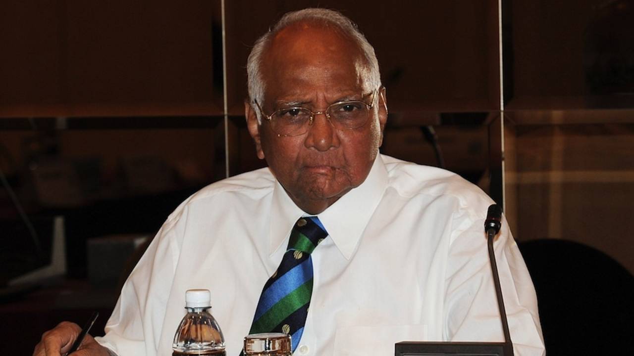 The ICC president Sharad Pawar chairs the Executive Board meeting at the annual conference, Kuala Lumpur, June 26, 2012