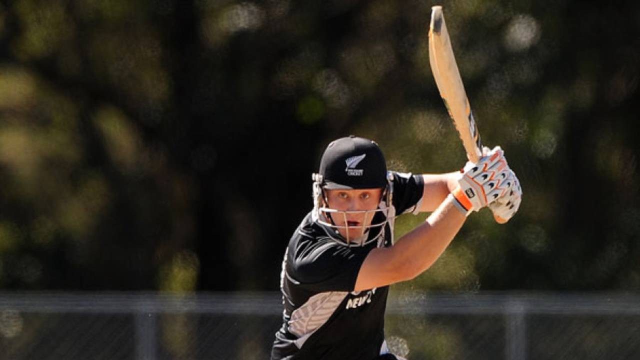 Henry Walsh lifted New Zealand with a half-century, Afghanistan v New Zealand, Group B, ICC Under-19 World Cup 2012, Buderim, August 14, 2012