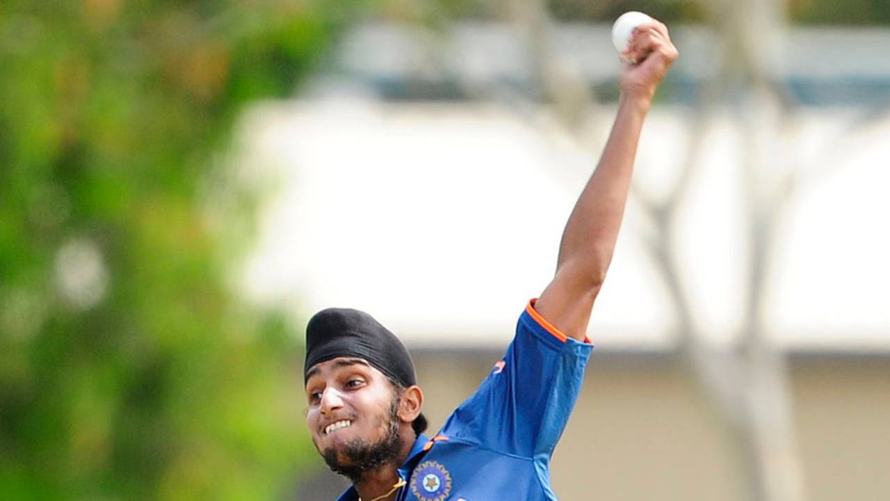 Harmeet Singh last played first-class cricket in India for Tripura in 2020&nbsp;&nbsp;&bull;&nbsp;&nbsp;ICC/Getty