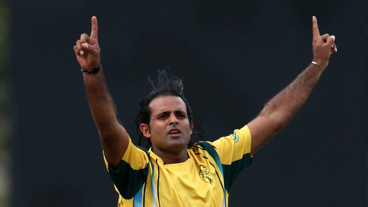 Naved-ul-Hasan picked up three wickets, Uthura v Nagenahira, SLPL, Colombo, August 26, 2012