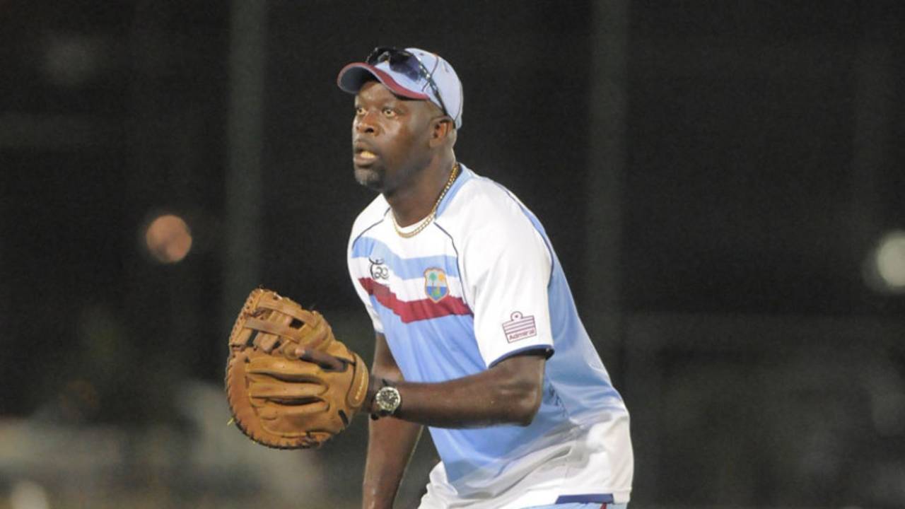 West Indies coach Ottis Gibson at a training camp ahead of the World Twenty20, Barbados, September 3, 2012