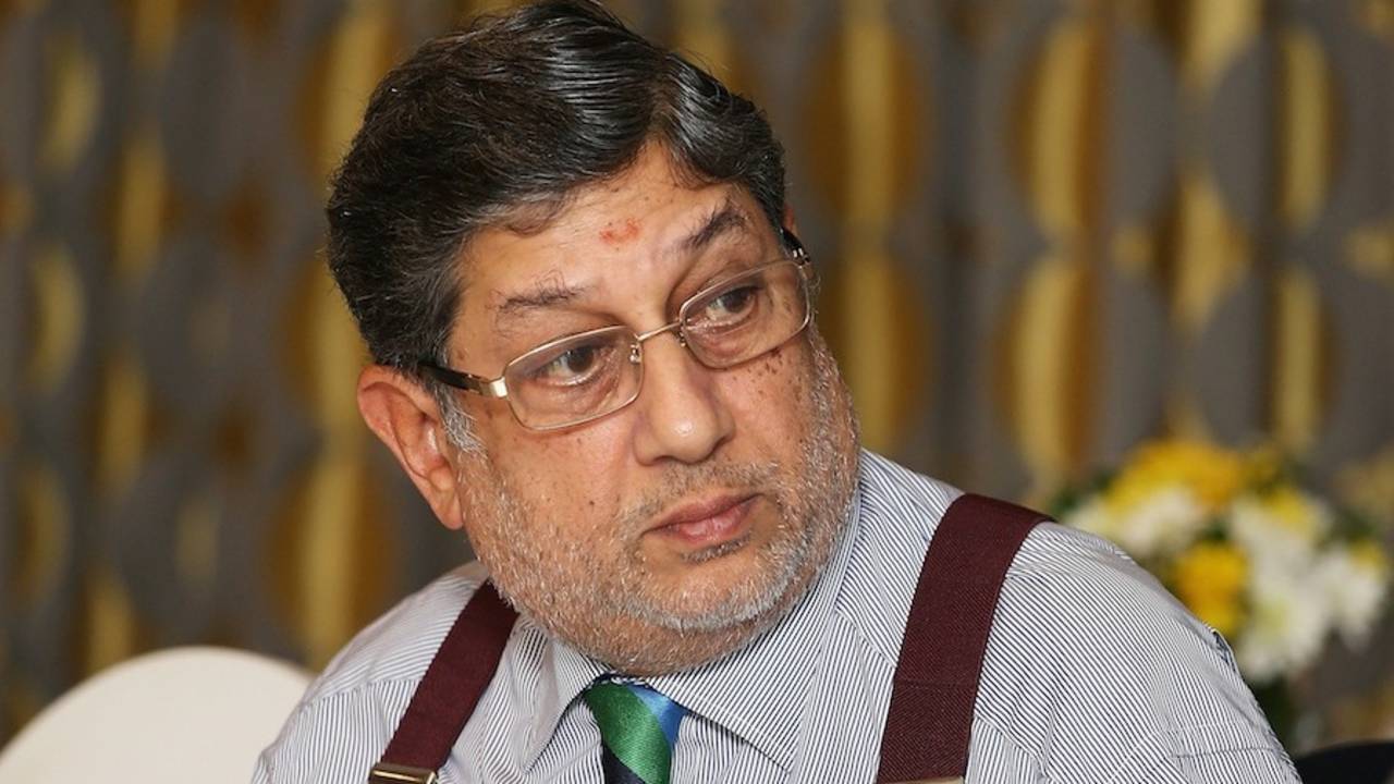 BCCI president N Srinivasan during the ICC meeting, Colombo, October 9, 2012