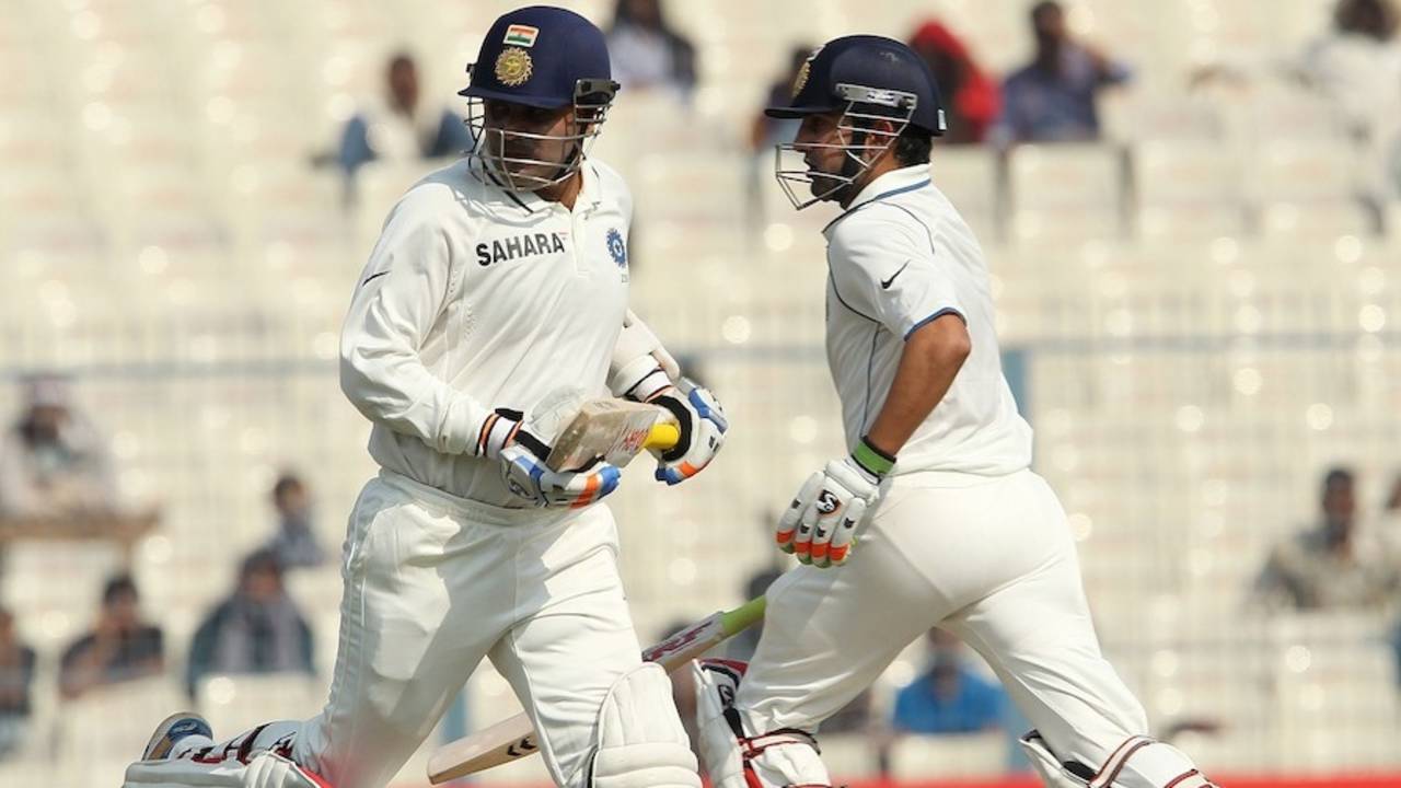 Virender Sehwag and Gautam Gambhir gave India a quick start, India v England, 3rd Test, Kolkata, 4th day, December 8, 2012