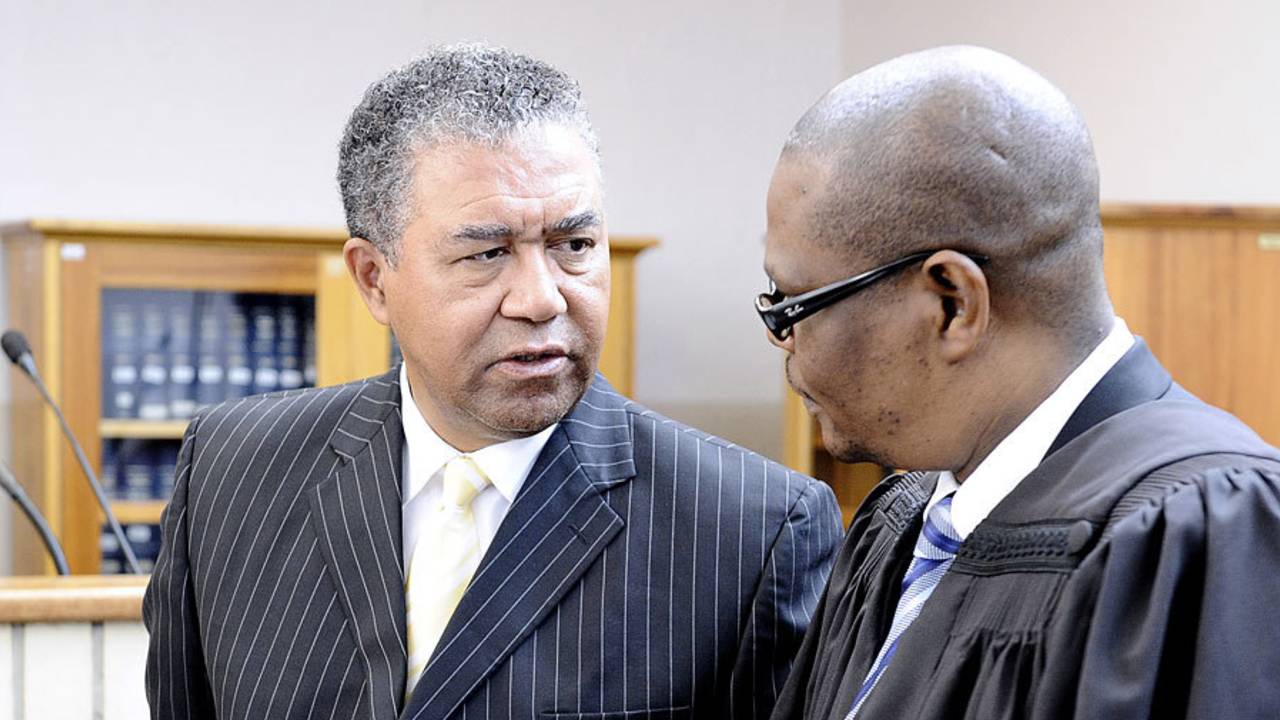 Norman Arendse (left) will lead a task force to address black player grievances&nbsp;&nbsp;&bull;&nbsp;&nbsp;Getty Images
