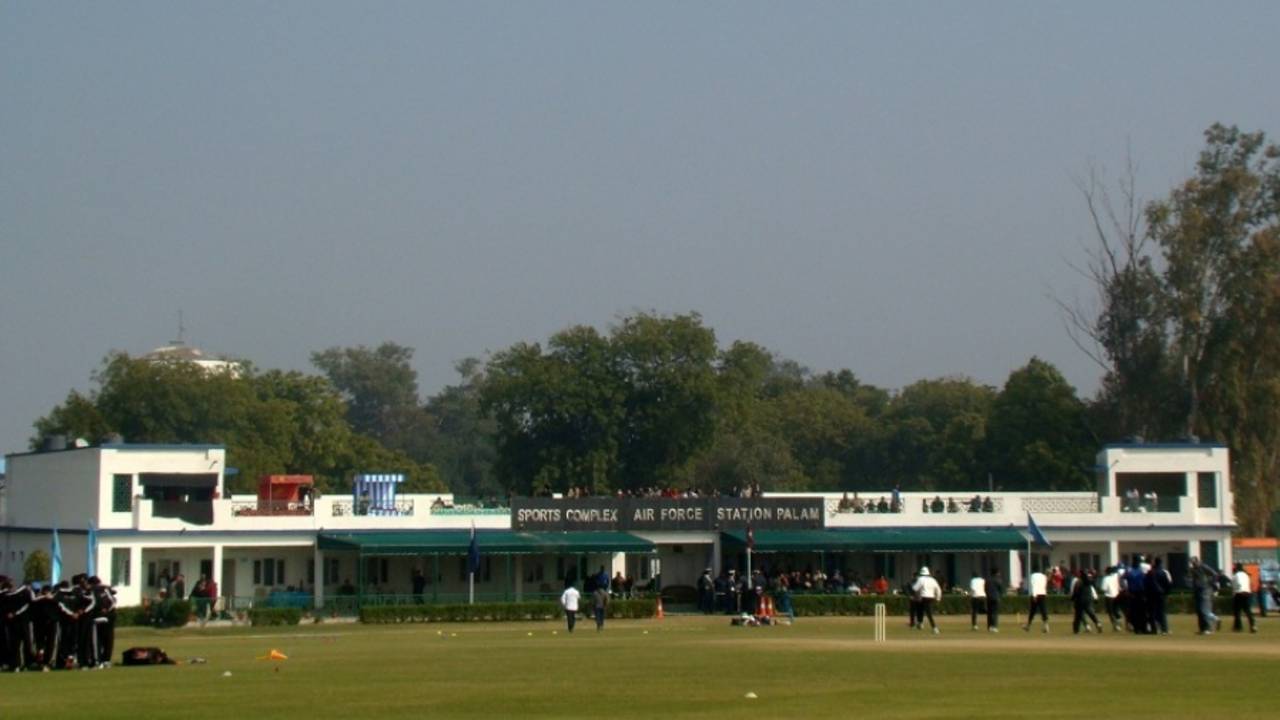 The Palam Ground in Delhi, Delhi, January 20, 2013
