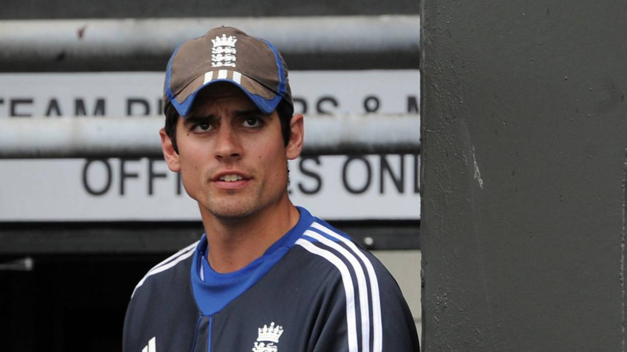 Alastair Cook was left frustrated by the weather, New Zealand v England, 2nd Test, Wellington, 5th day, March 18, 2013