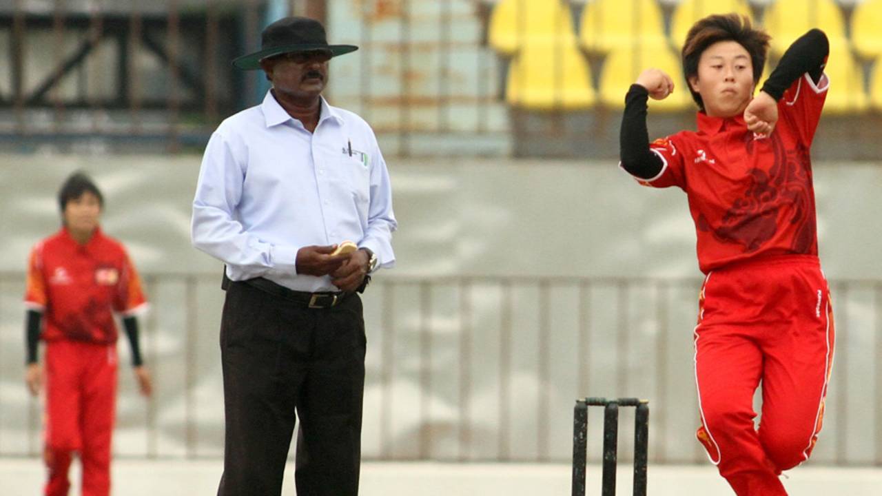 Legspinner Han Lili took 14 wickets in the women's Asia Cup Twenty20 , 2012