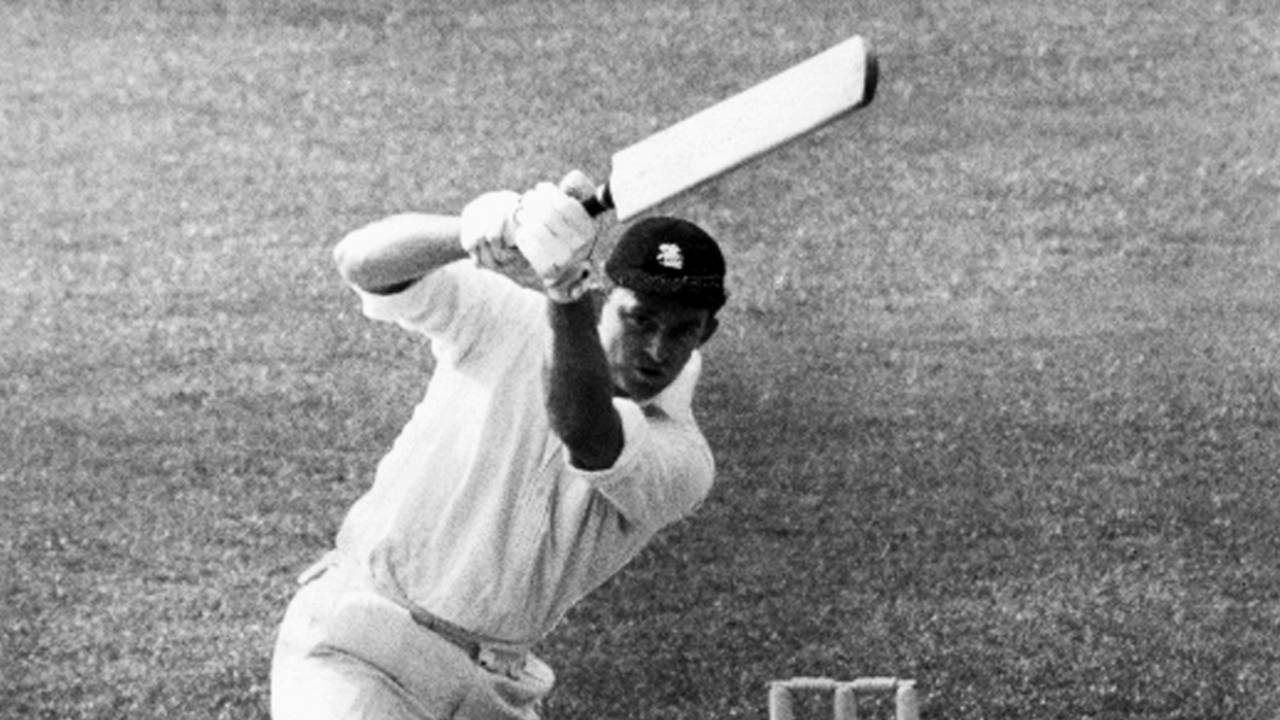 Bob Barber bats, Warwickshire v Surrey, The Oval, 11th May 1965