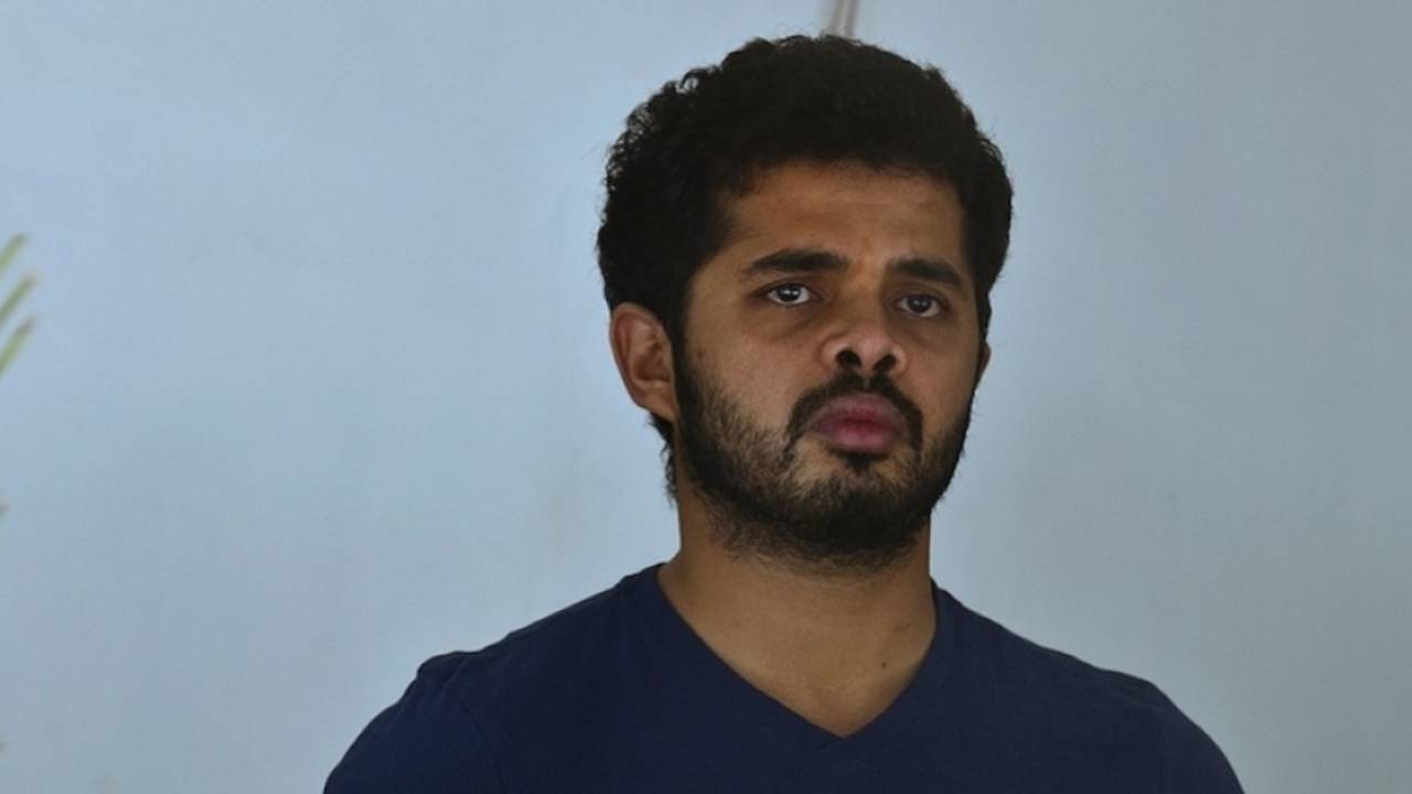 Sreesanth ahead of his departure for court, Delhi, May 28, 2013