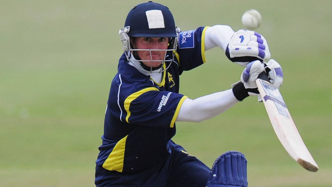 Former Derbyshire batsman Gary Park made 74, Unicorns v Glamorgan, Yorkshire Bank 40, Group C, Southend, June, 9, 2013