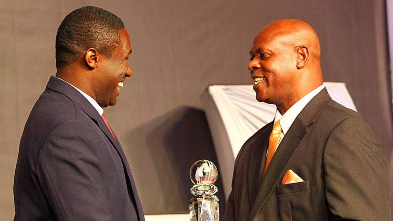 Winston Reid was awarded the WIPA Lifetime Achievement Award, Port-of-Spain, July 4, 2013