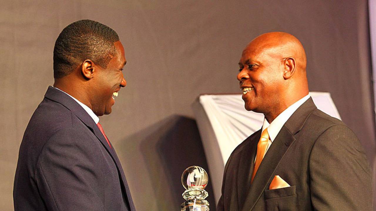 Winston Reid was awarded the WIPA Lifetime Achievement Award, Port-of-Spain, July 4, 2013