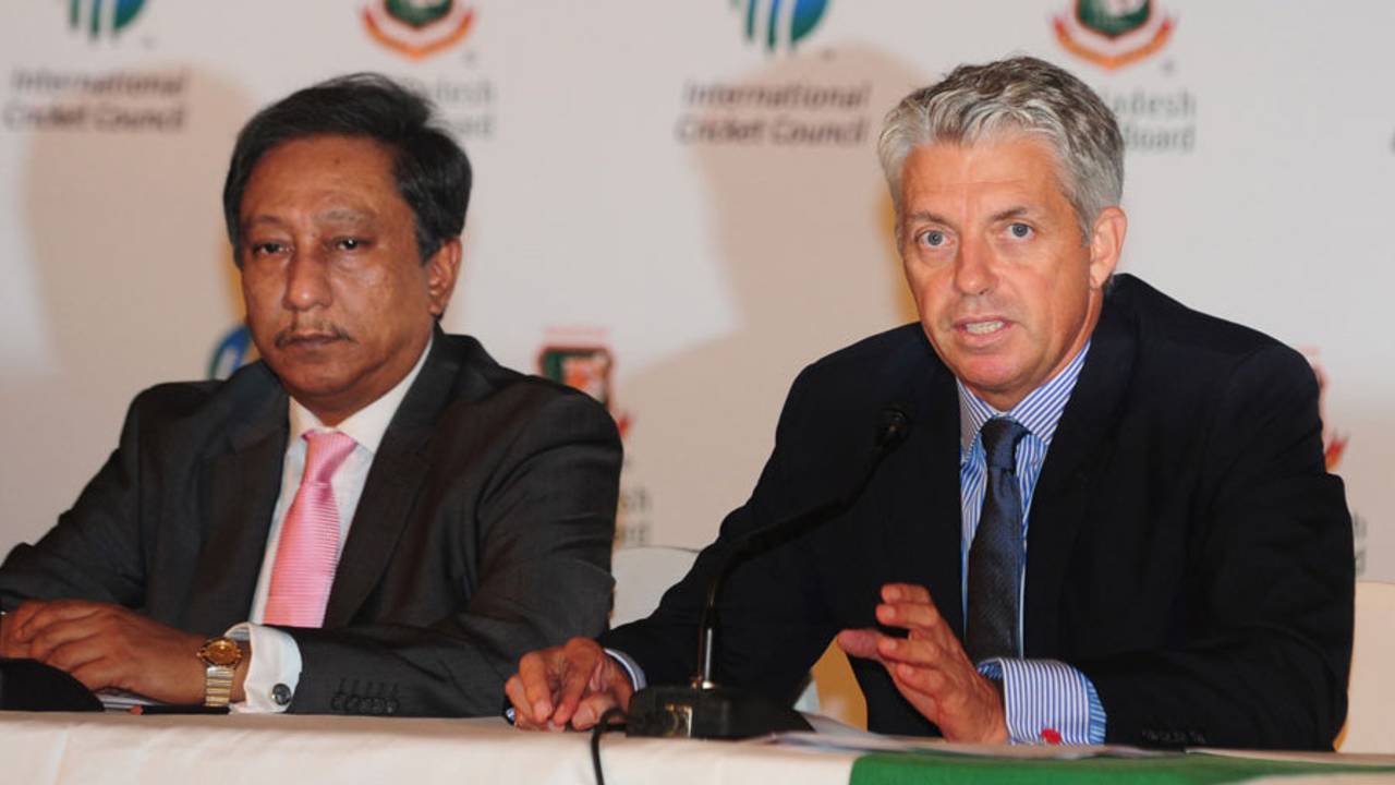 Nazmul Hassan: 'Full Membership status of the ten current Test nations must not be compromised under any circumstances'&nbsp;&nbsp;&bull;&nbsp;&nbsp;AFP