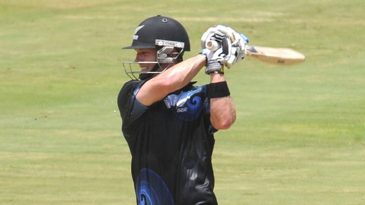 Carl Cachopa top scored with 80, India A v New Zealand A, 2nd unofficial ODI, Visakhapatnam, September 10, 2013