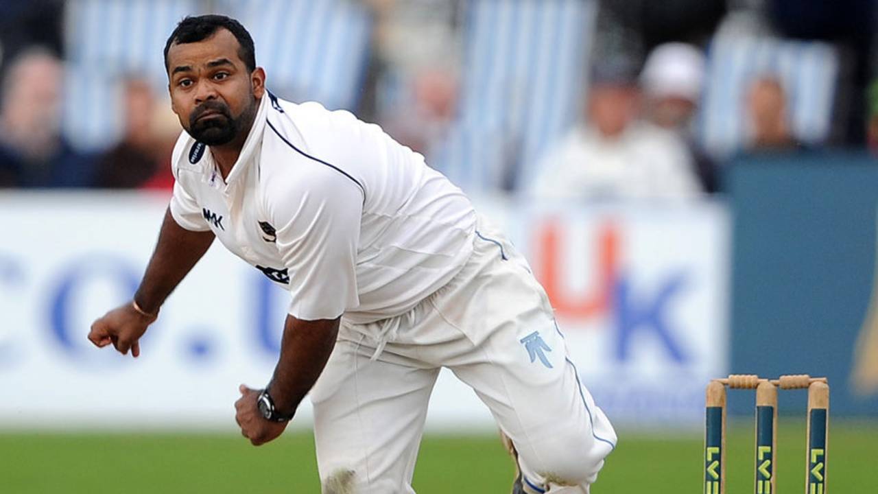 Ashar Zaidi was making his Sussex debut, Sussex v Yorkshire, County Championship, Division One, Hove, 2nd day, September, 12, 2013