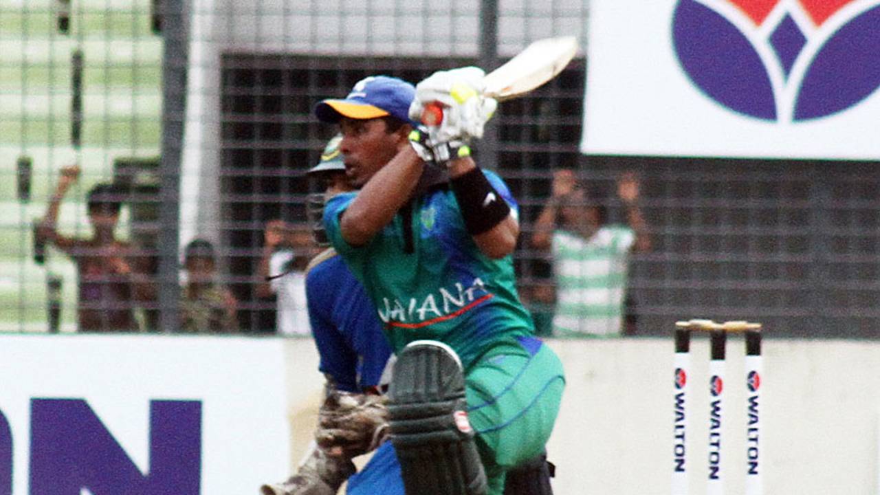 File photo - Raqibul Hasan notched up the highest score - 190 - in Bangladesh's List-A cricket history&nbsp;&nbsp;&bull;&nbsp;&nbsp;Bangladesh Cricket Board