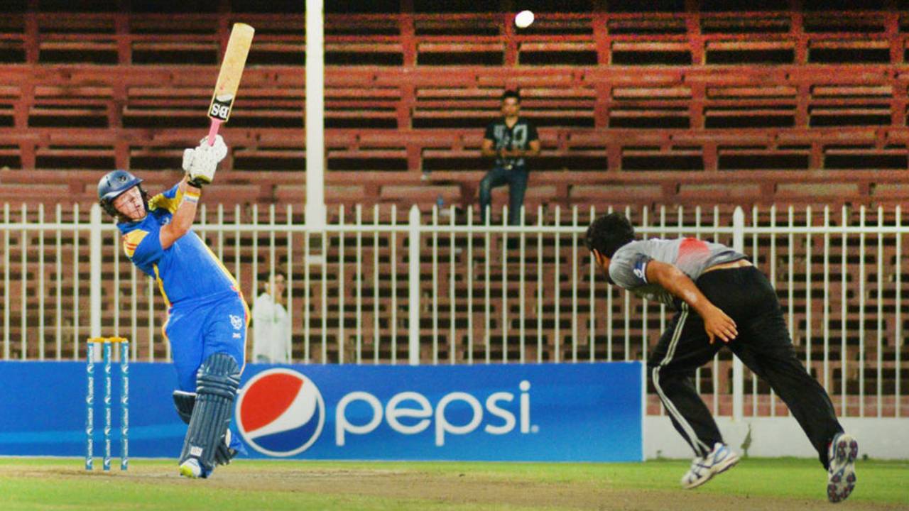 Xander Pitchers top-scored for Namibia with 29, United Arab Emirates v Namibia, WCL Championship, Sharjah, September 29, 2013