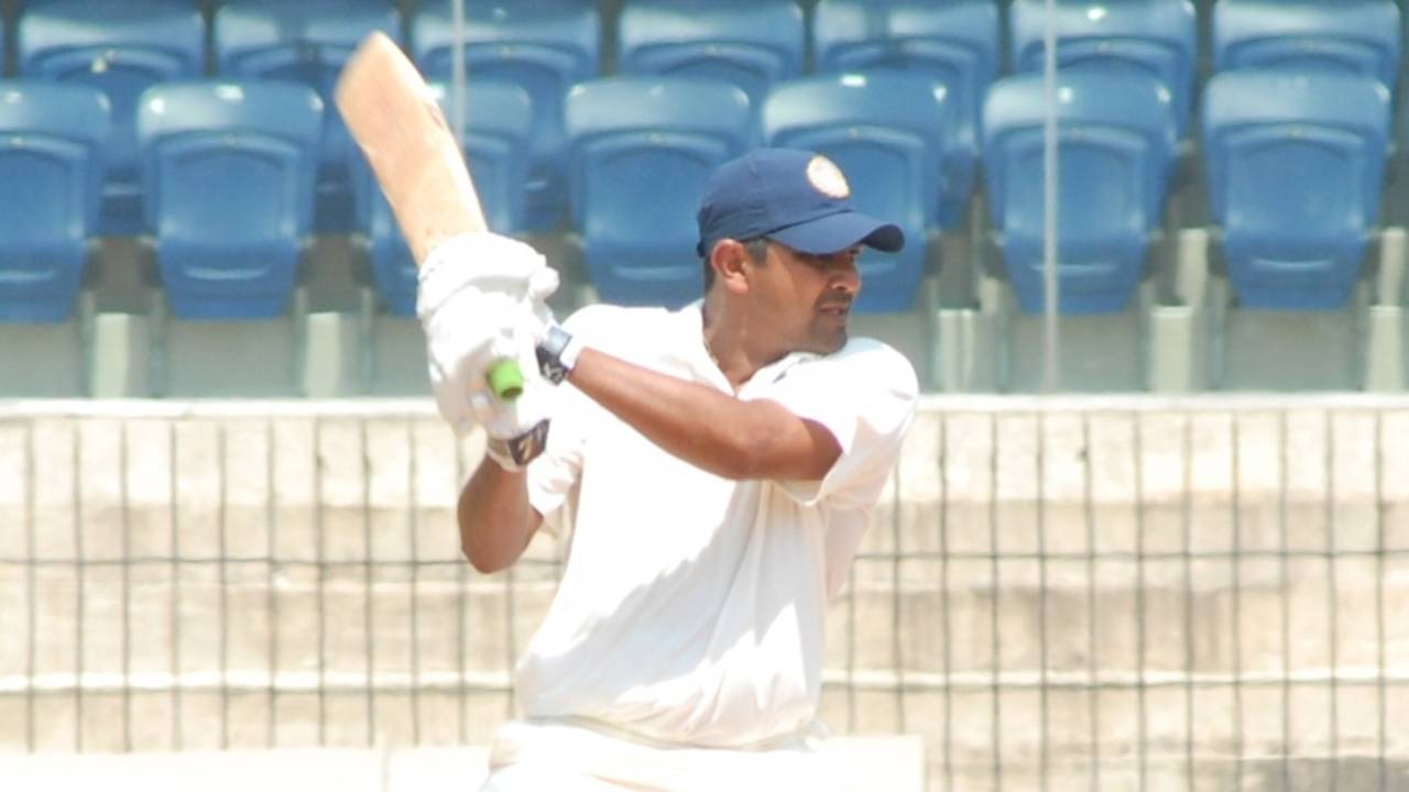Rakesh Dhurv scored a half-century