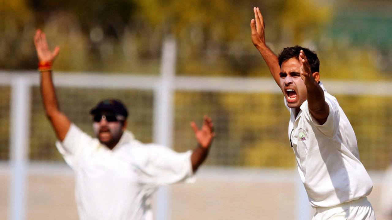 Sanjay Budhwar picked up four wickets, Haryana v Punjab, Ranji Trophy, Group A, Lahli, 2nd day, November 29, 2013