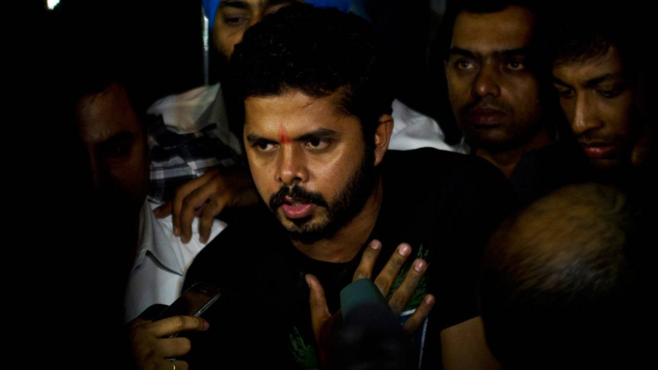 The BCCI had banned Sreesanth from all official cricketing activities in 2013&nbsp;&nbsp;&bull;&nbsp;&nbsp;Associated Press